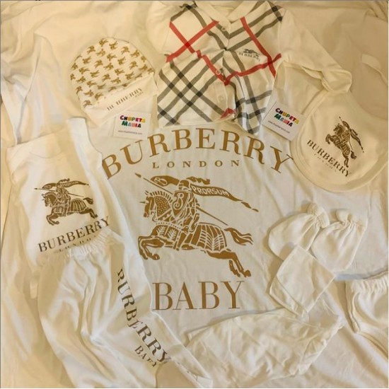 Saída Maternidade Burberry